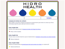 Tablet Screenshot of es.hidrohealth.com